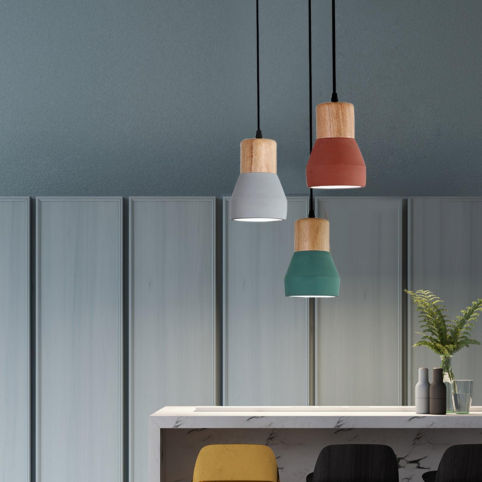 Andenon Cement Pendant Light - Lumpaz