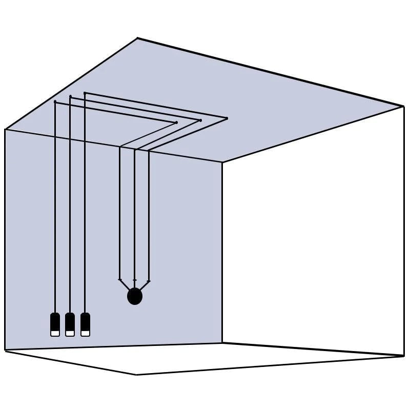 Line Form Pendant light - Lumpaz