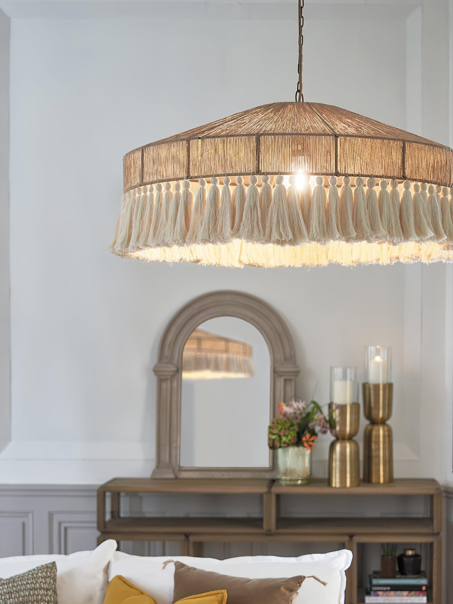 Bohemian Fringe Pendant Lamp - Lumpaz