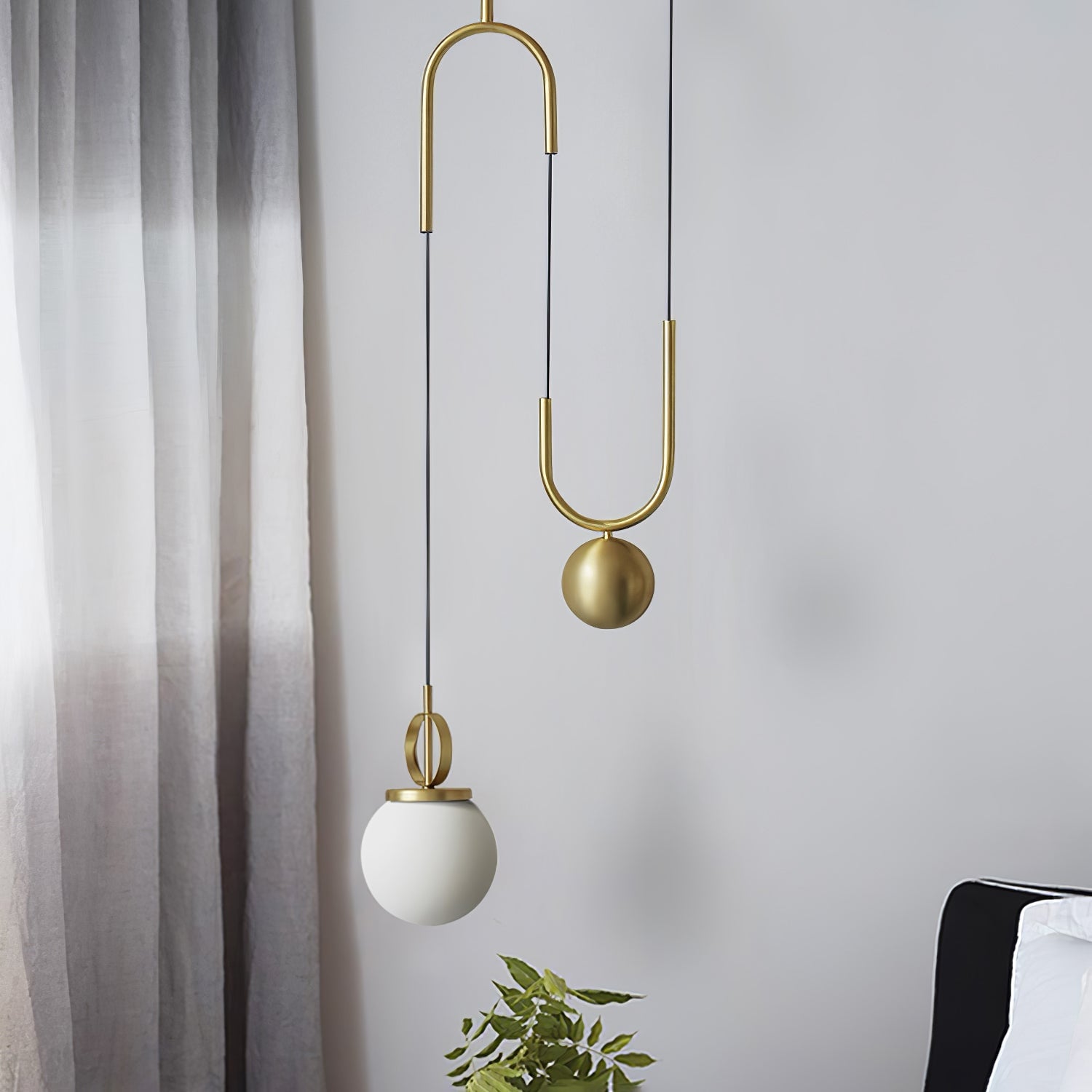Glass Ball Pendant Lamp - Lumpaz