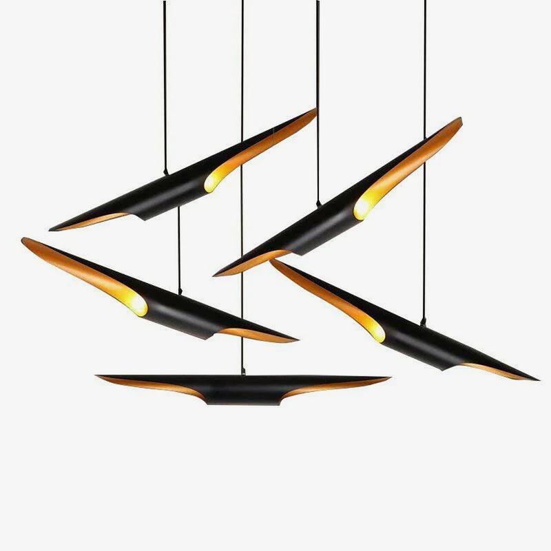 Coltrane Pipe Pendant Lights - Lumpaz