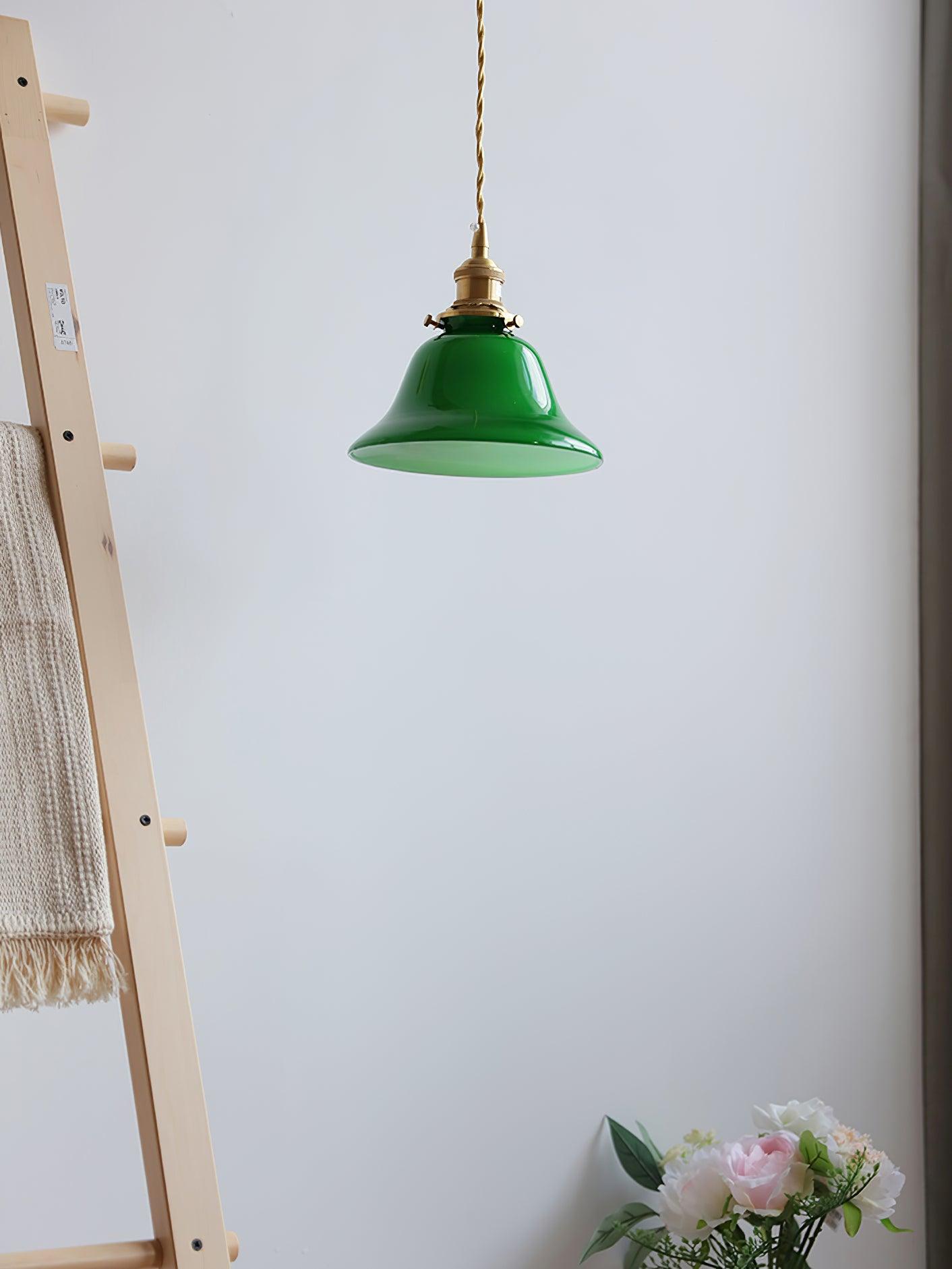 Green Bell Pendant Light - Lumpaz