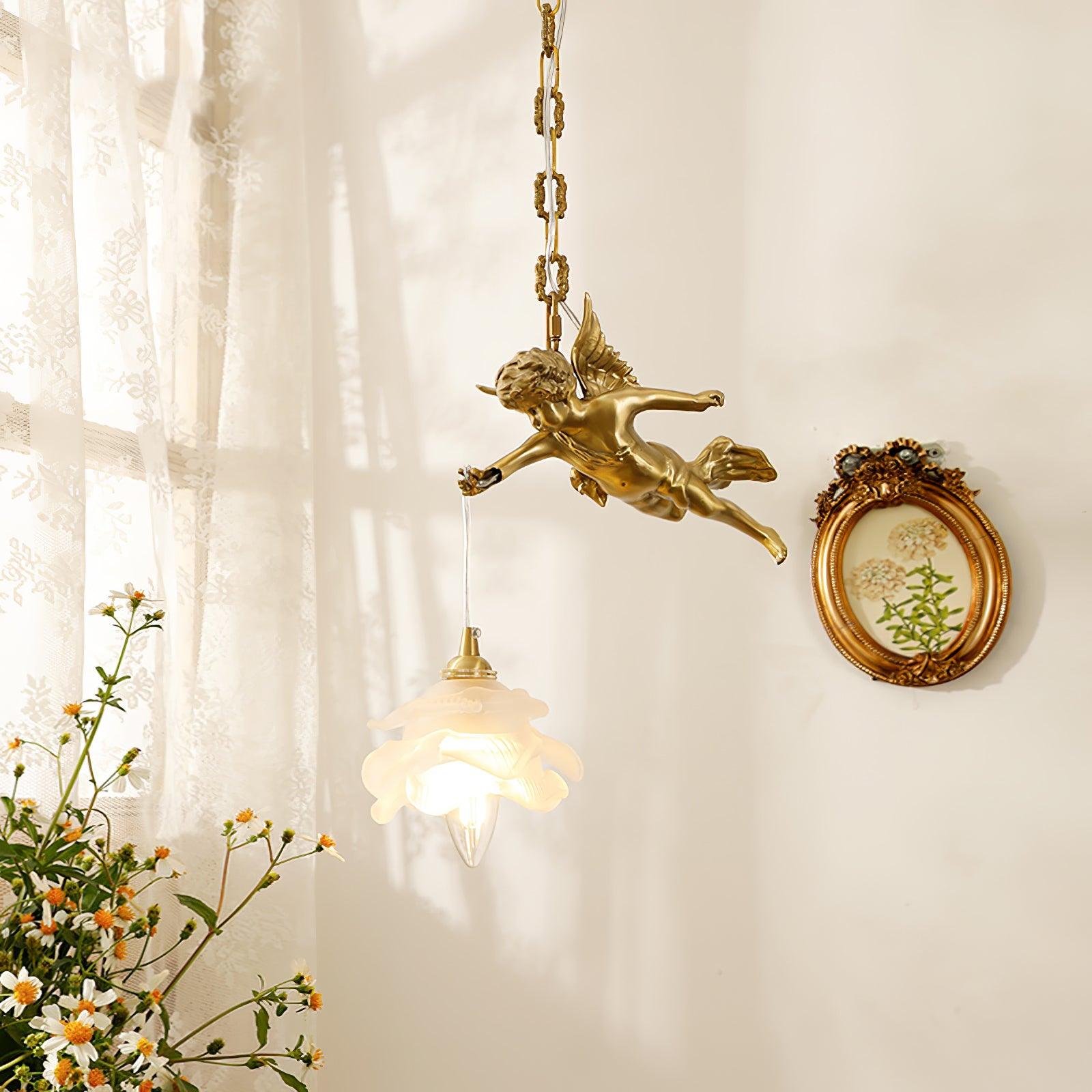Vintage Angel Pendant Light - Lumpaz
