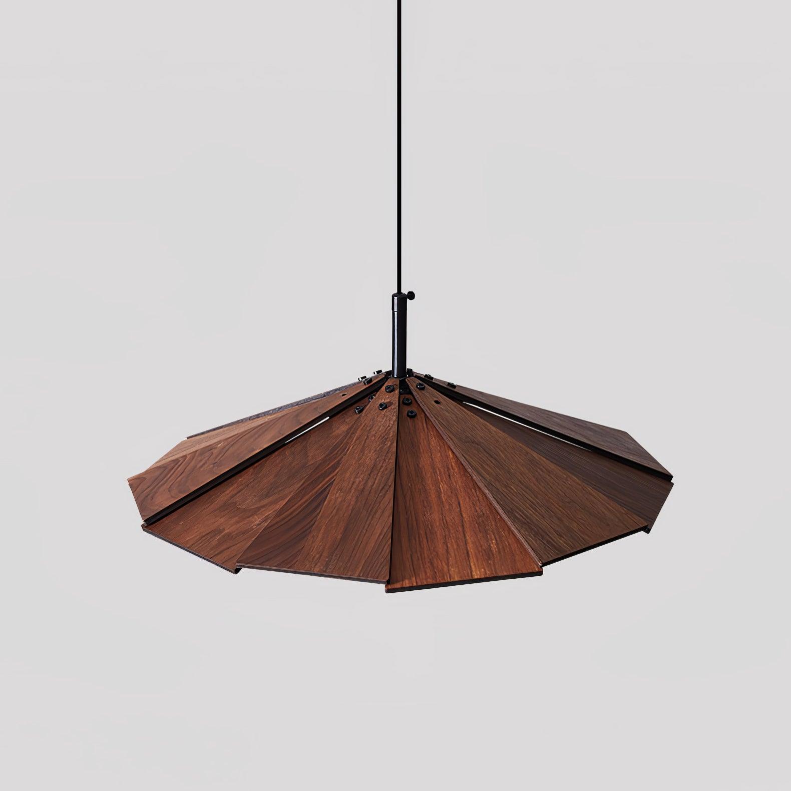 Umbrella Wooden Pendant Light - Lumpaz