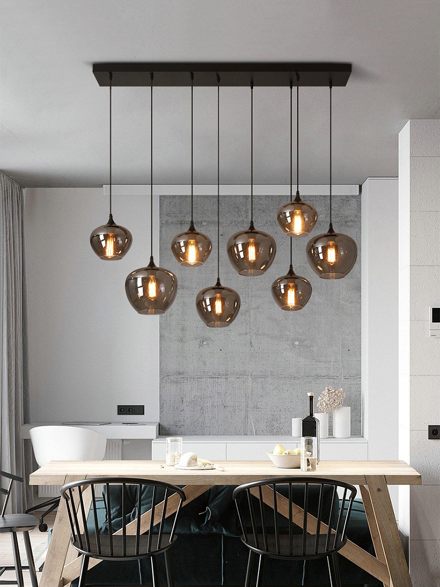 Bottle Glass Pendant Light - Lumpaz