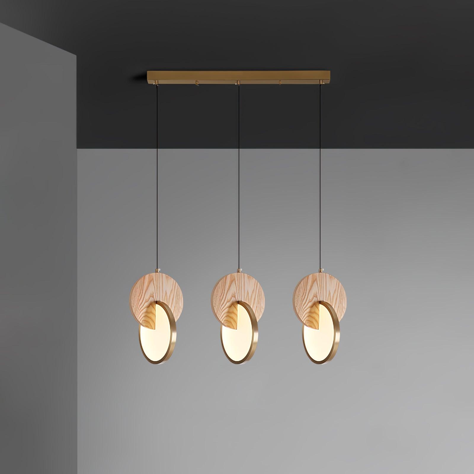 Double Disk Pendant Lamp - Lumpaz