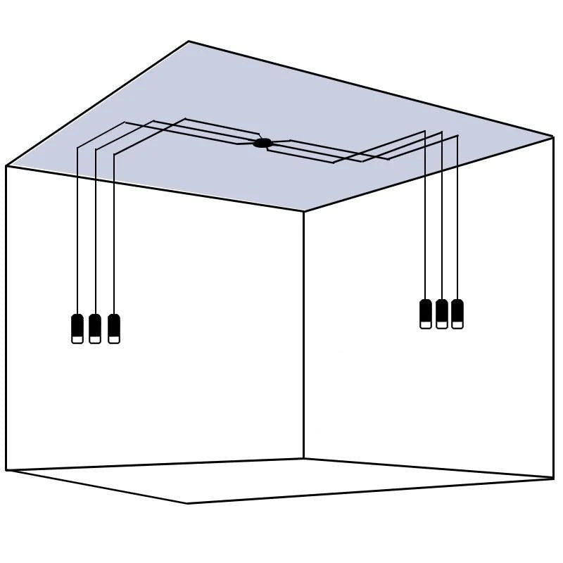 Line Form Pendant light - Lumpaz