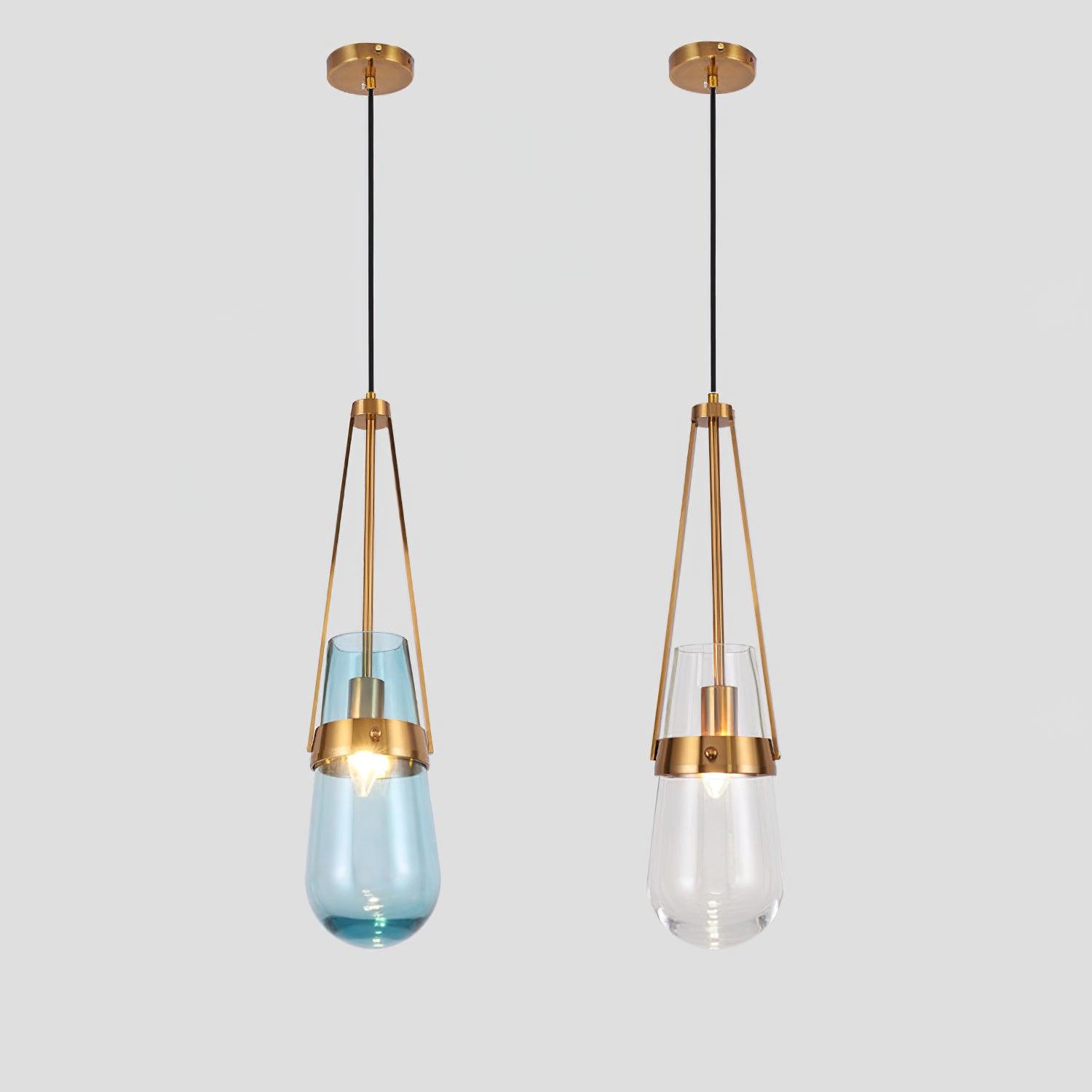 Poble Glass Pendant Light - Lumpaz