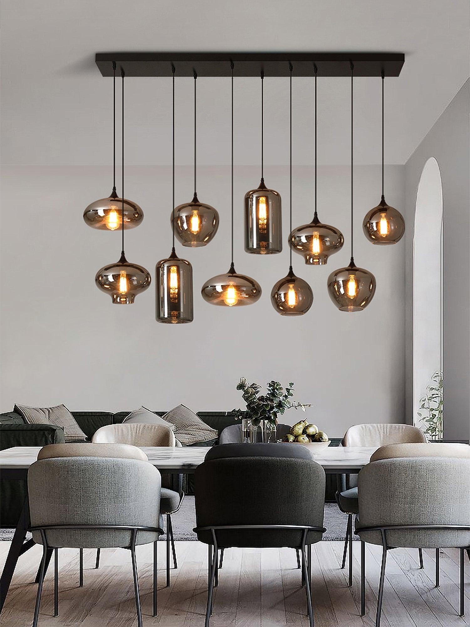 Bottle Glass Pendant Light - Lumpaz