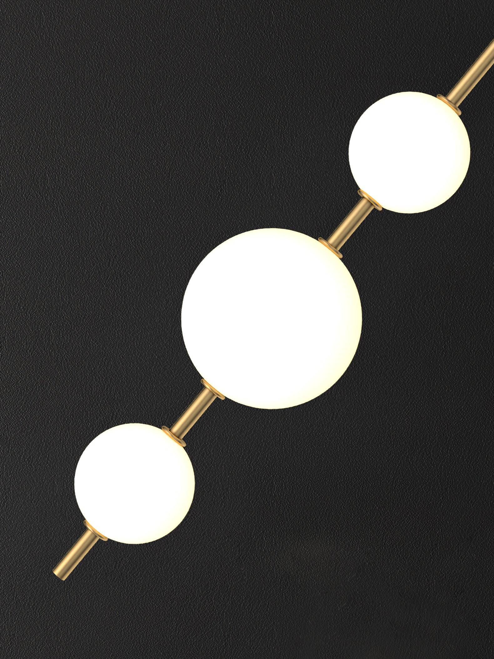 Vertical Globe Pendant Lamp - Lumpaz