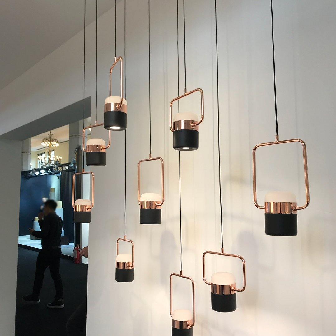 Adjustable Glass Pendant Light - Lumpaz