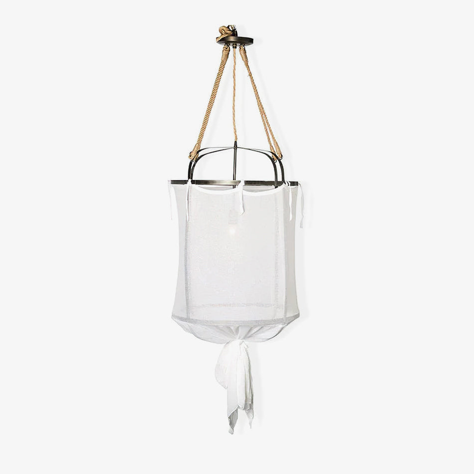 Provence Linen Pendant Light - Lumpaz
