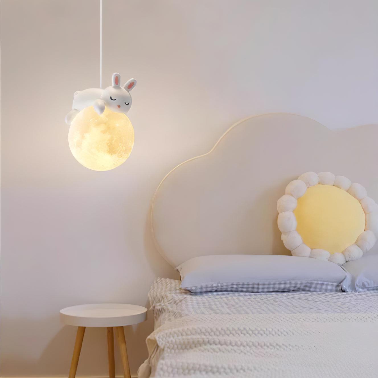 Animal Sleeping Pendant Lamp - Lumpaz