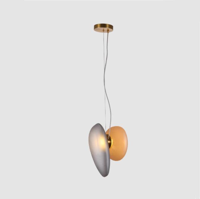 Translucent Frosted Glass Pendant Light - Lumpaz