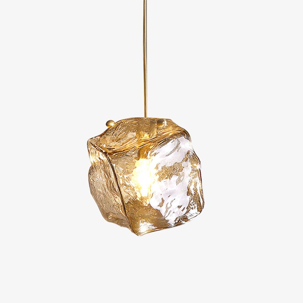 Illyria Ice Glass Pendant Lamp - Lumpaz