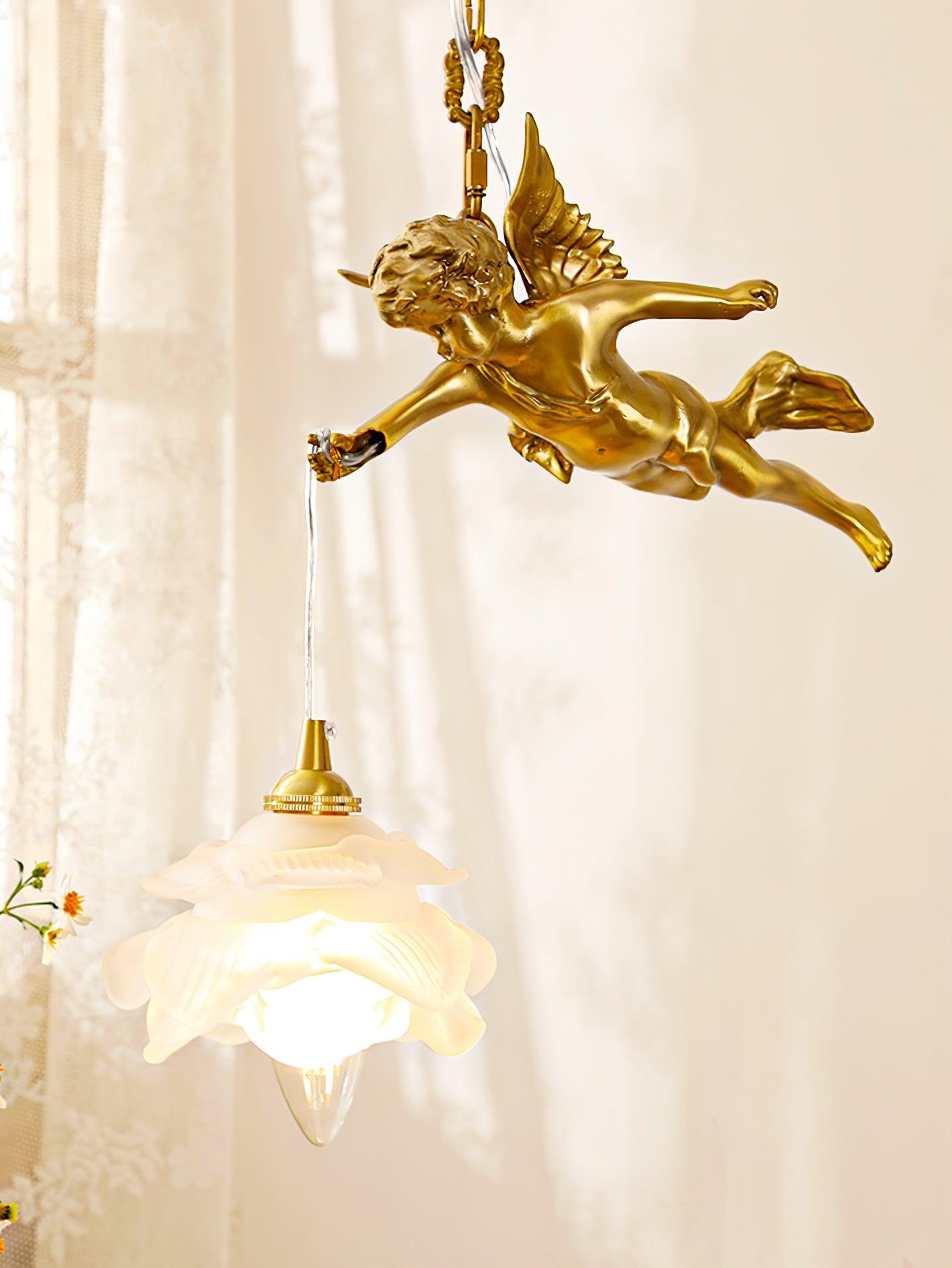 Vintage Angel Pendant Light - Lumpaz