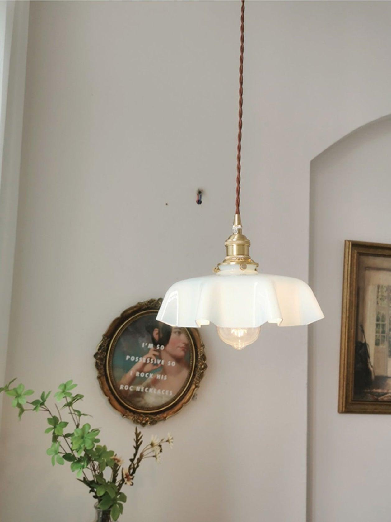 French Flower Pendant Light - Lumpaz
