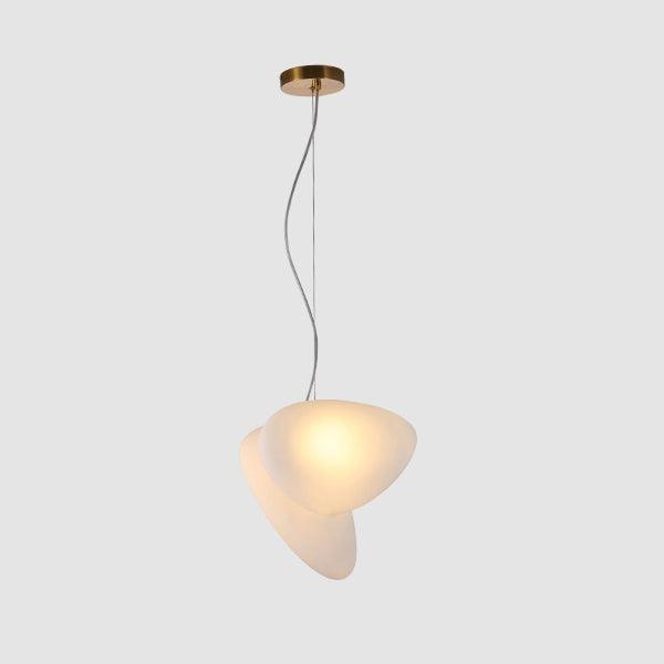 Translucent Frosted Glass Pendant Light - Lumpaz