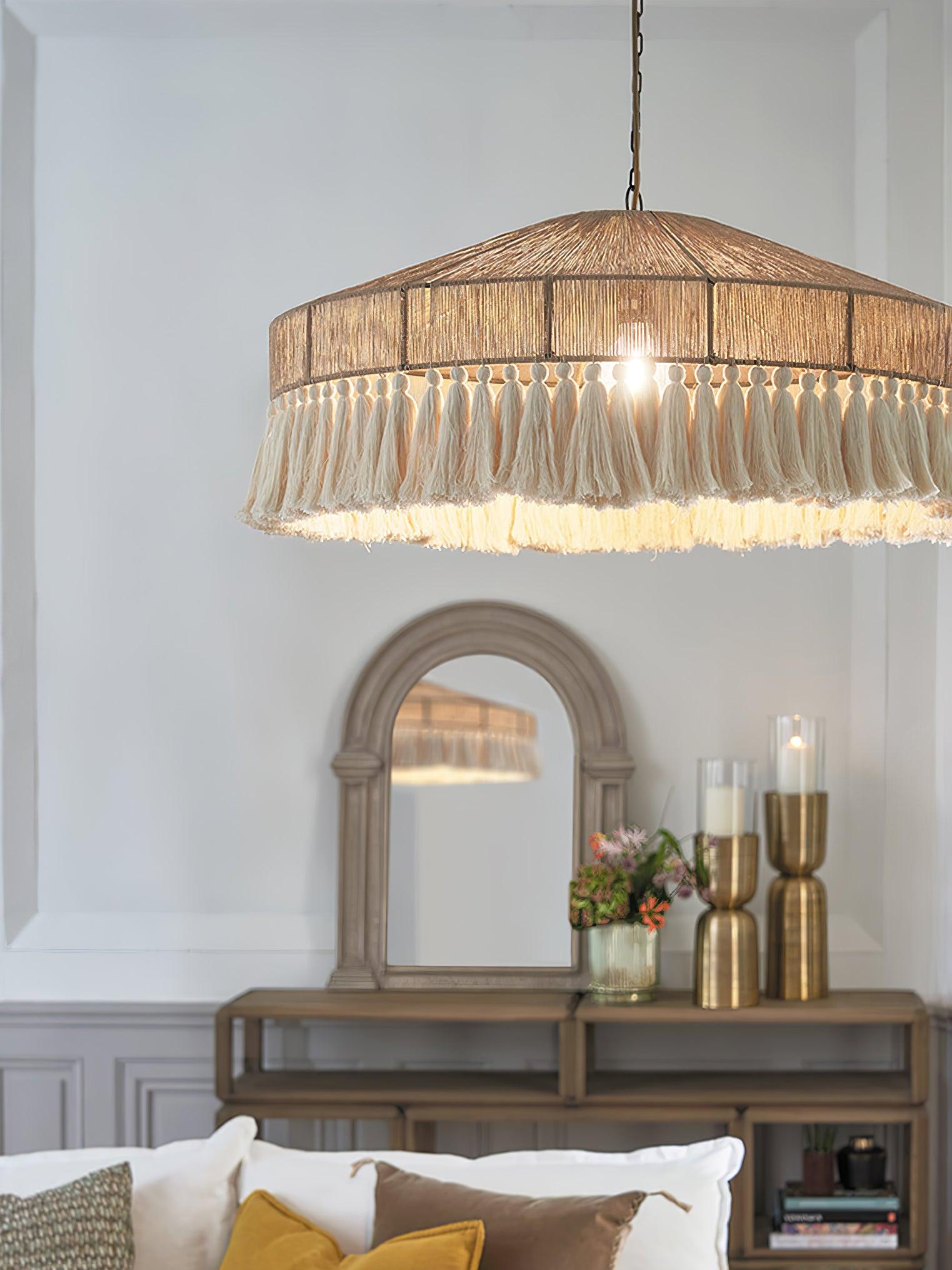 Bohemian Fringe Pendant Lamp - Lumpaz