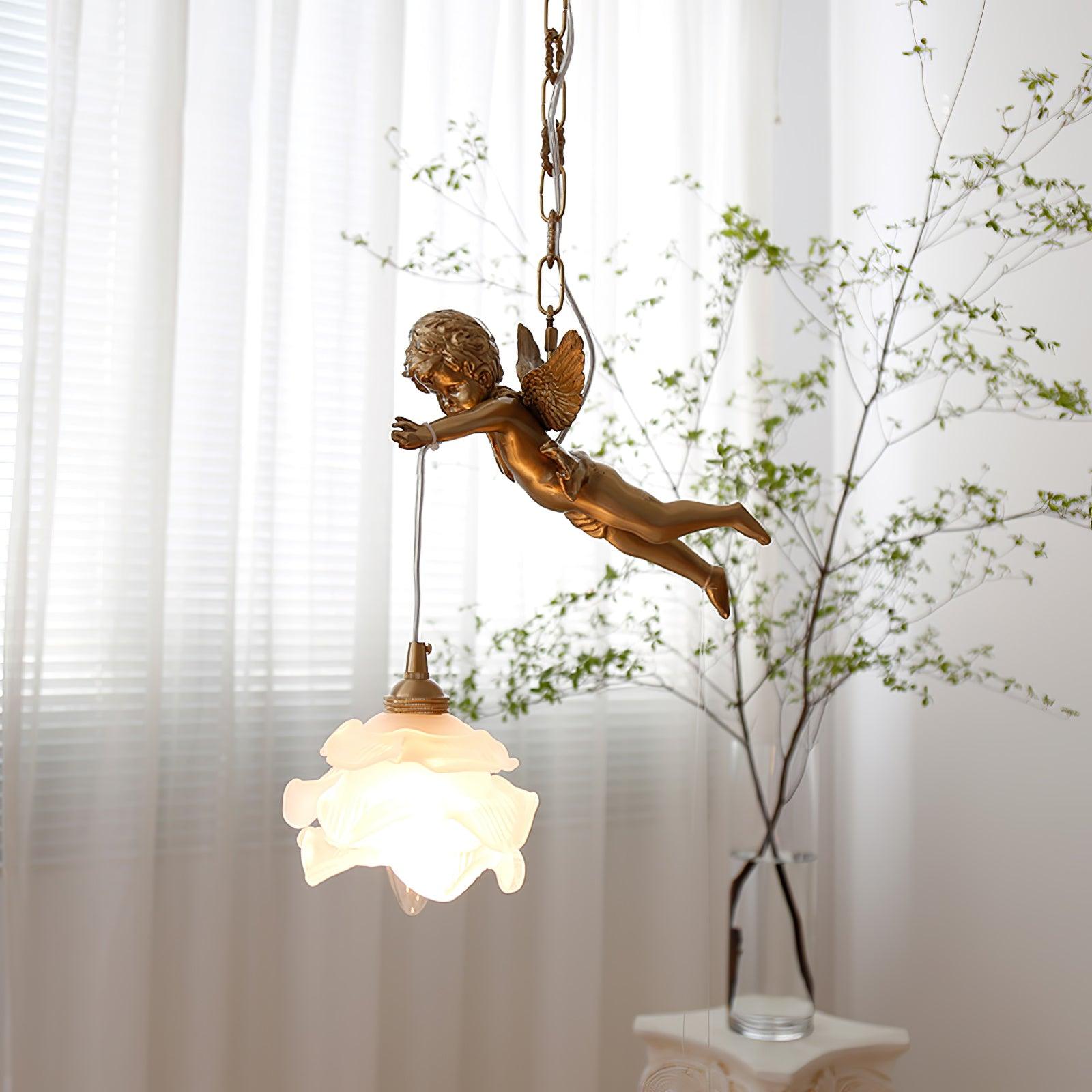 Vintage Angel Pendant Light - Lumpaz