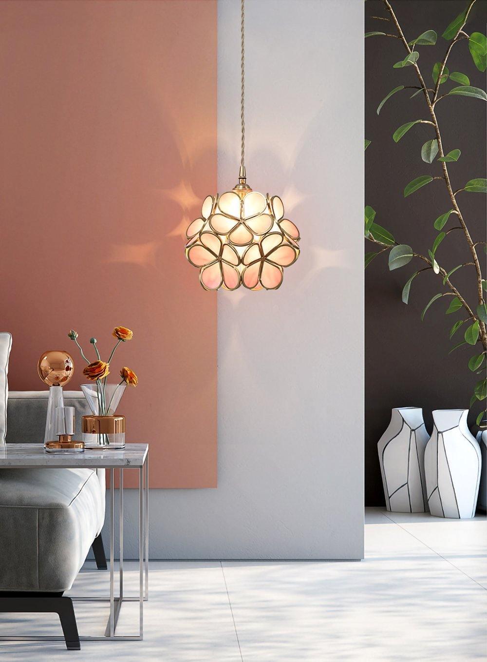 Glass Petal Pendant Light - Lumpaz