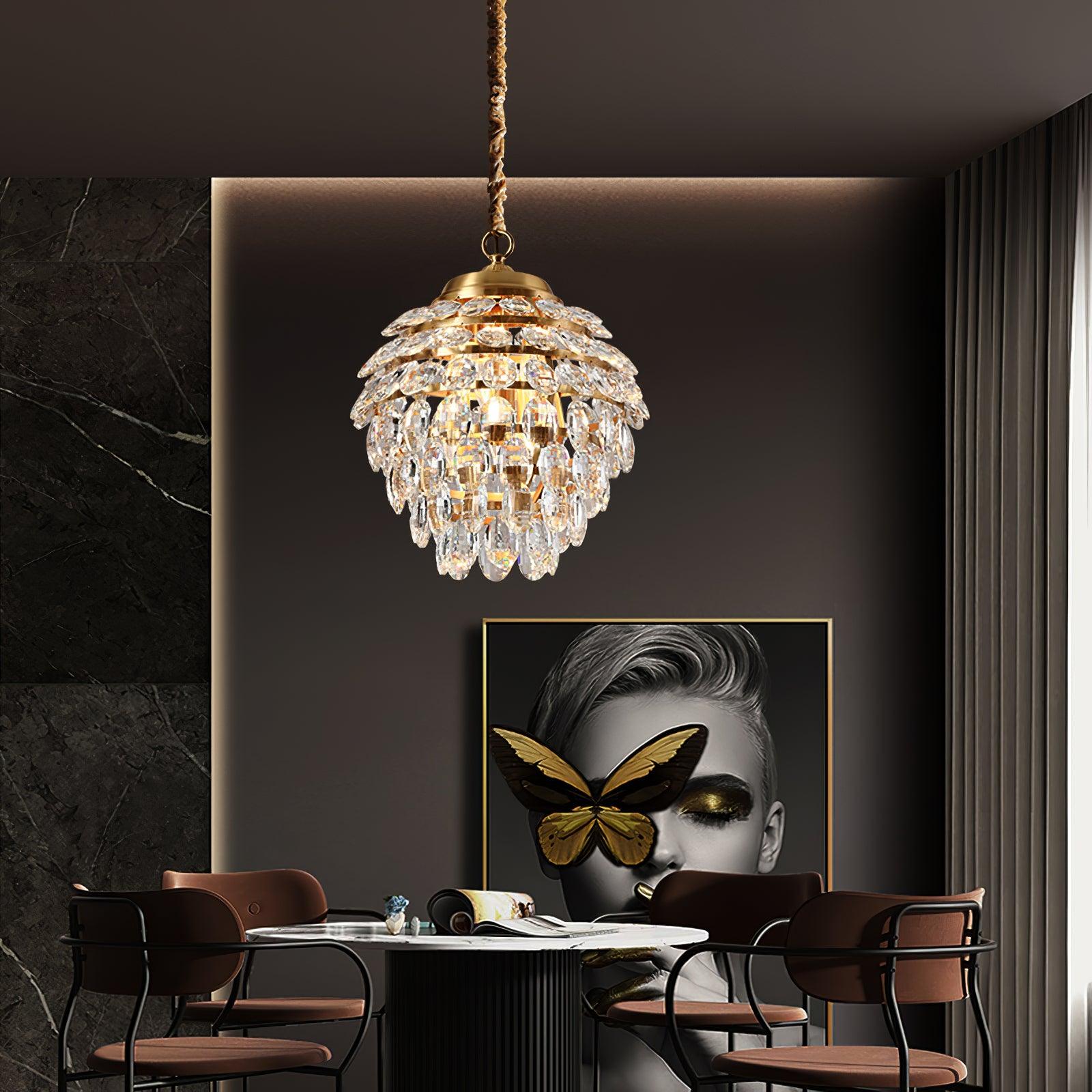 Roxanne Crystal Pendant Light - Lumpaz