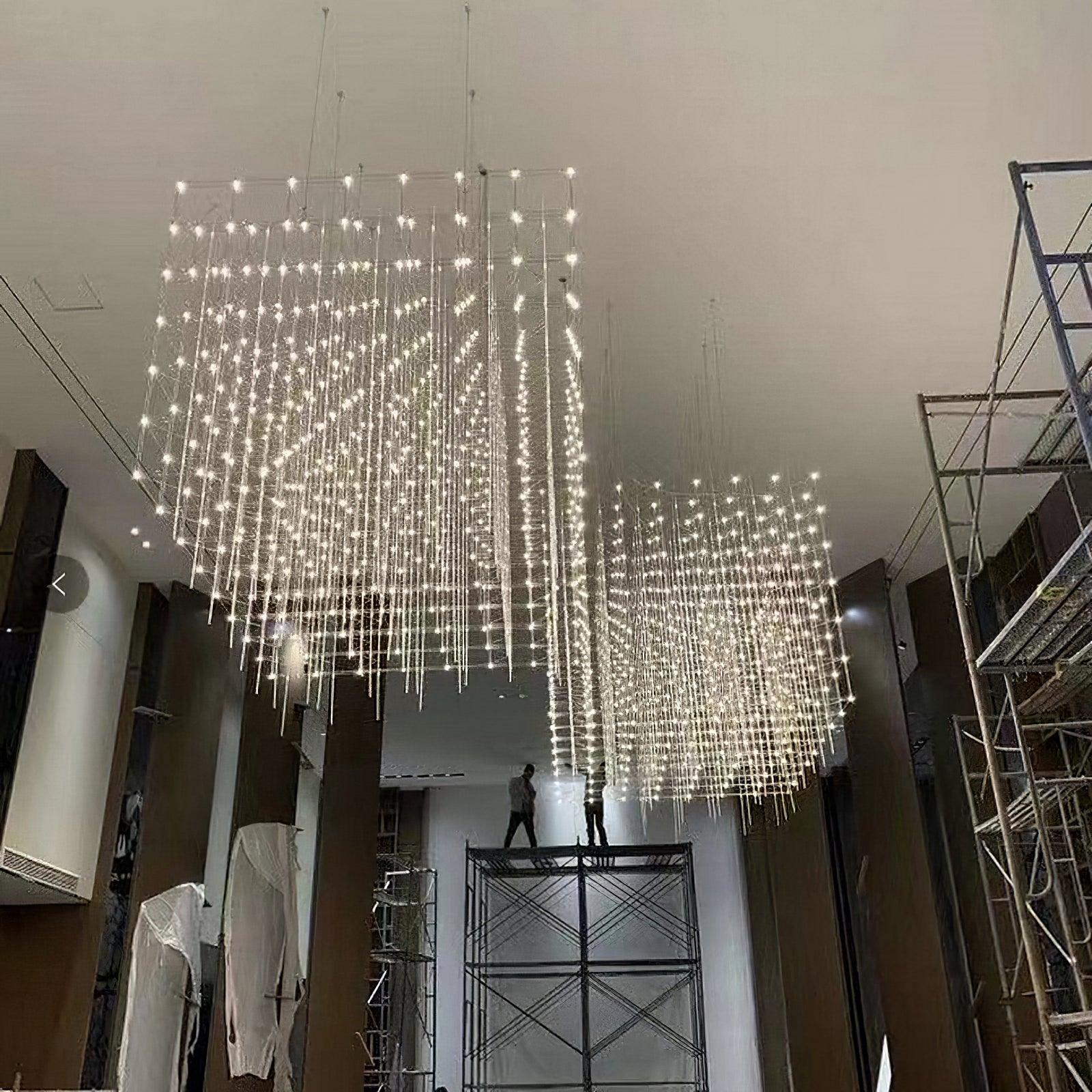Cosmic Cube Led Pendant Light - Lumpaz