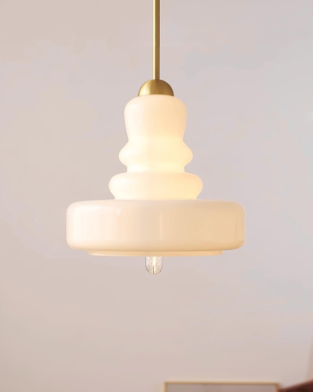 Schoolhouse Glass Pendant Light - Lumpaz