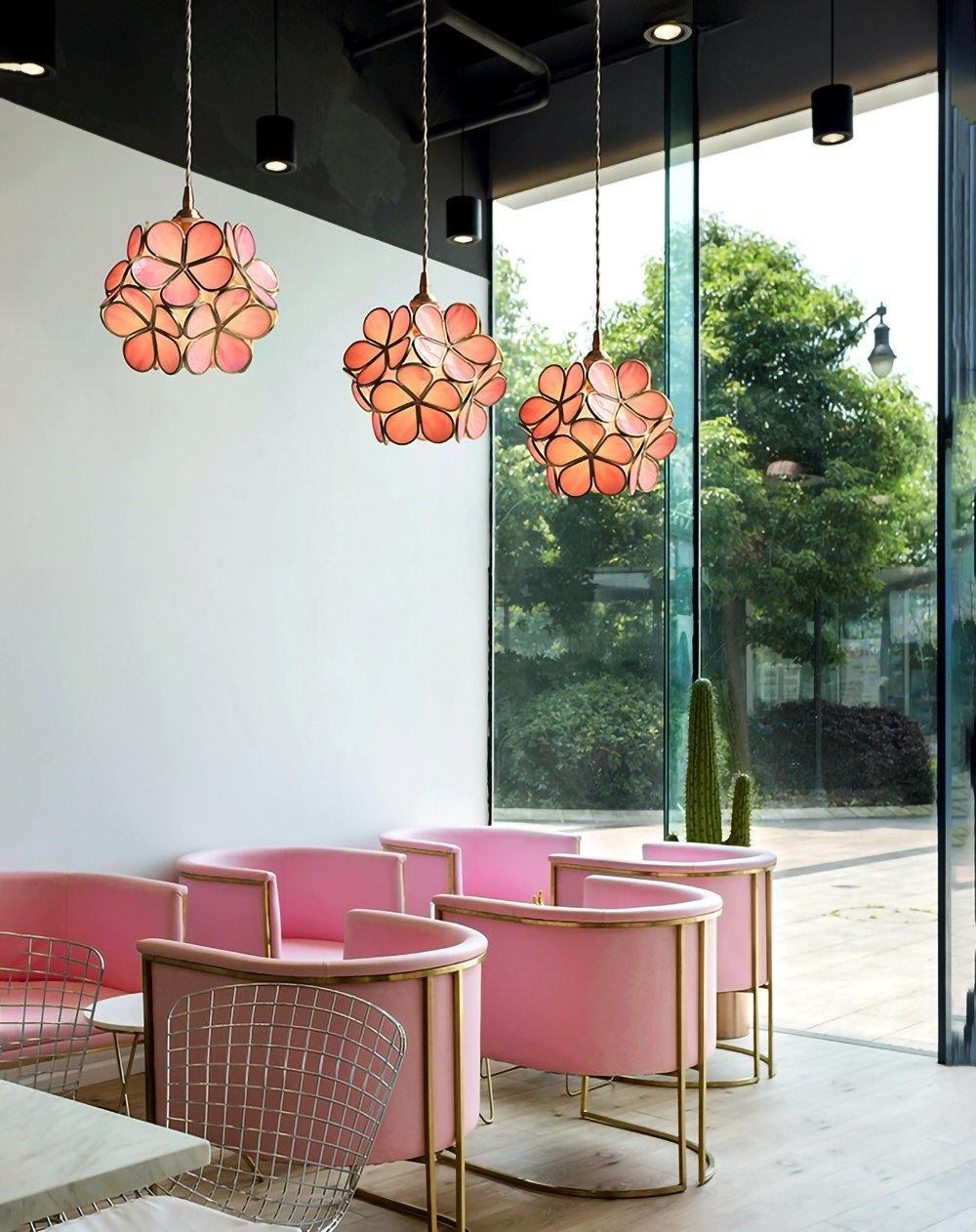 Glass Petal Pendant Light - Lumpaz