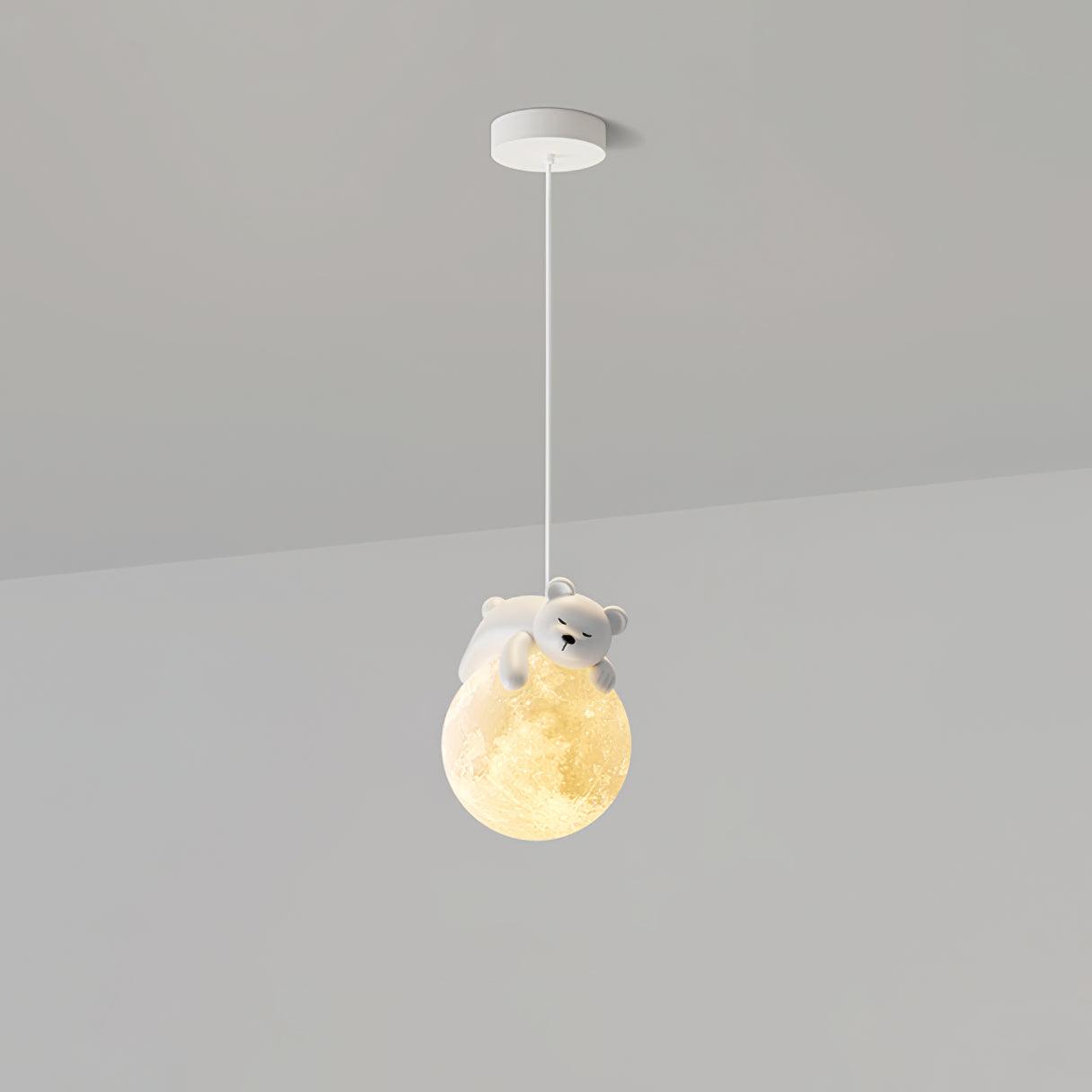 Animal Sleeping Pendant Lamp - Lumpaz