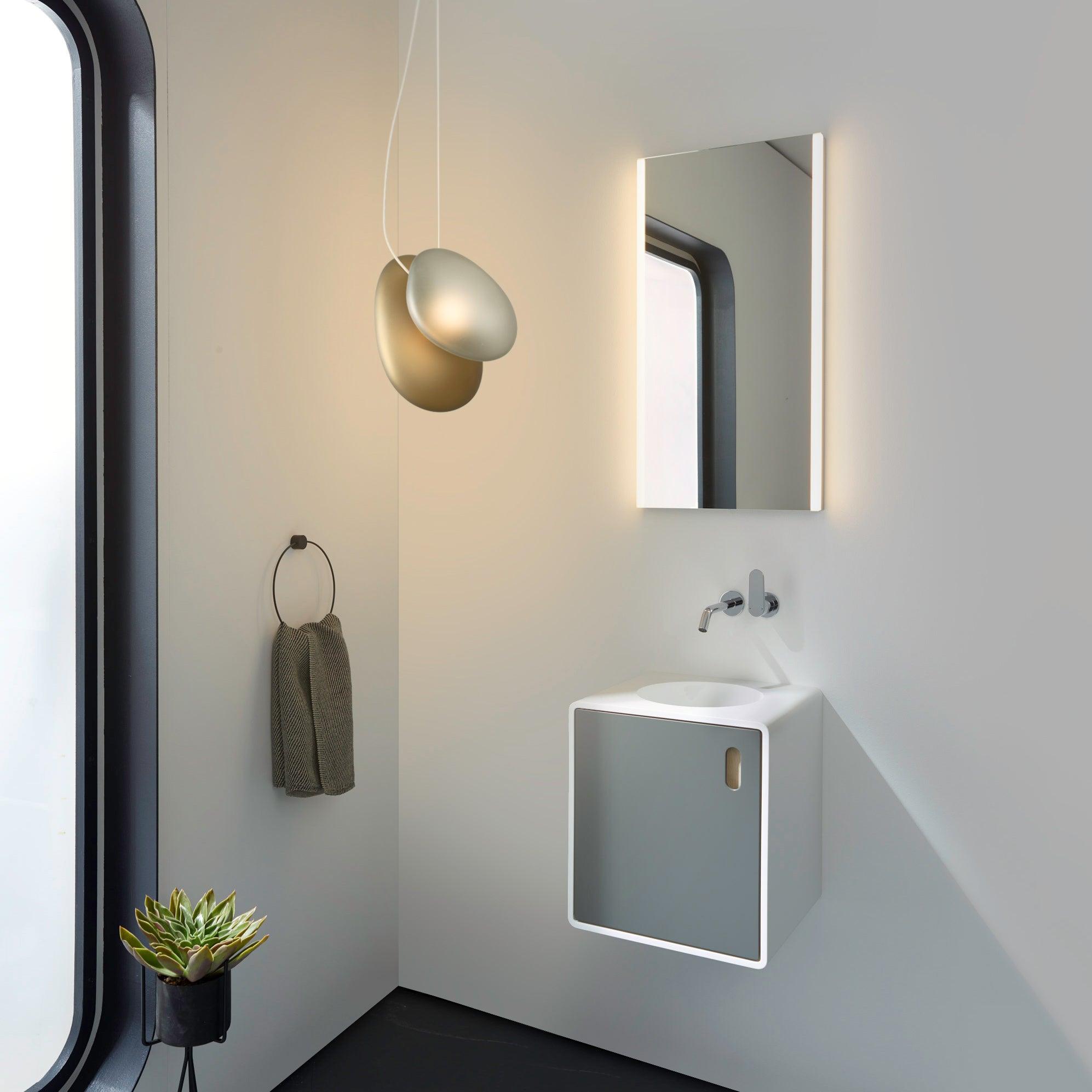 Translucent Frosted Glass Pendant Light - Lumpaz