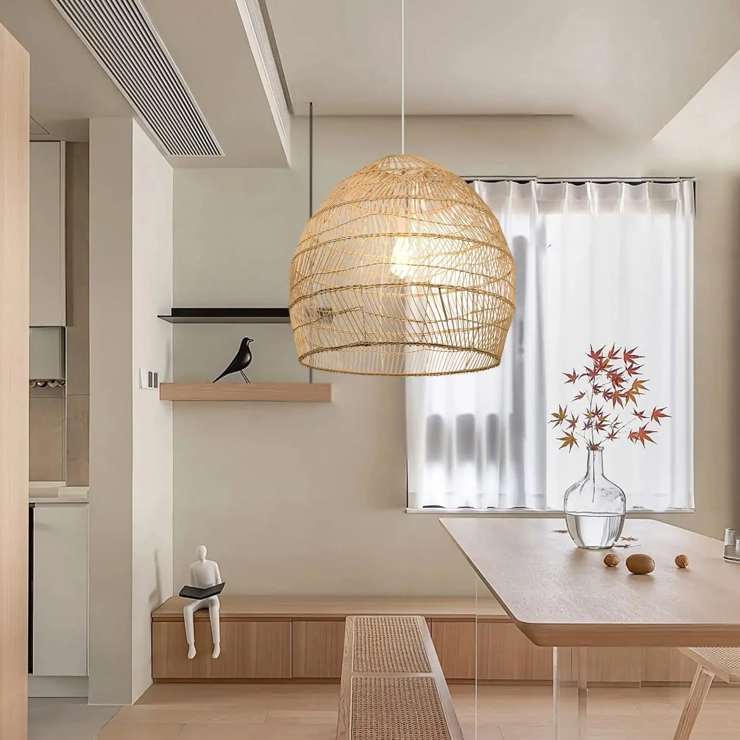 Wicker Pendant Lamp - Lumpaz
