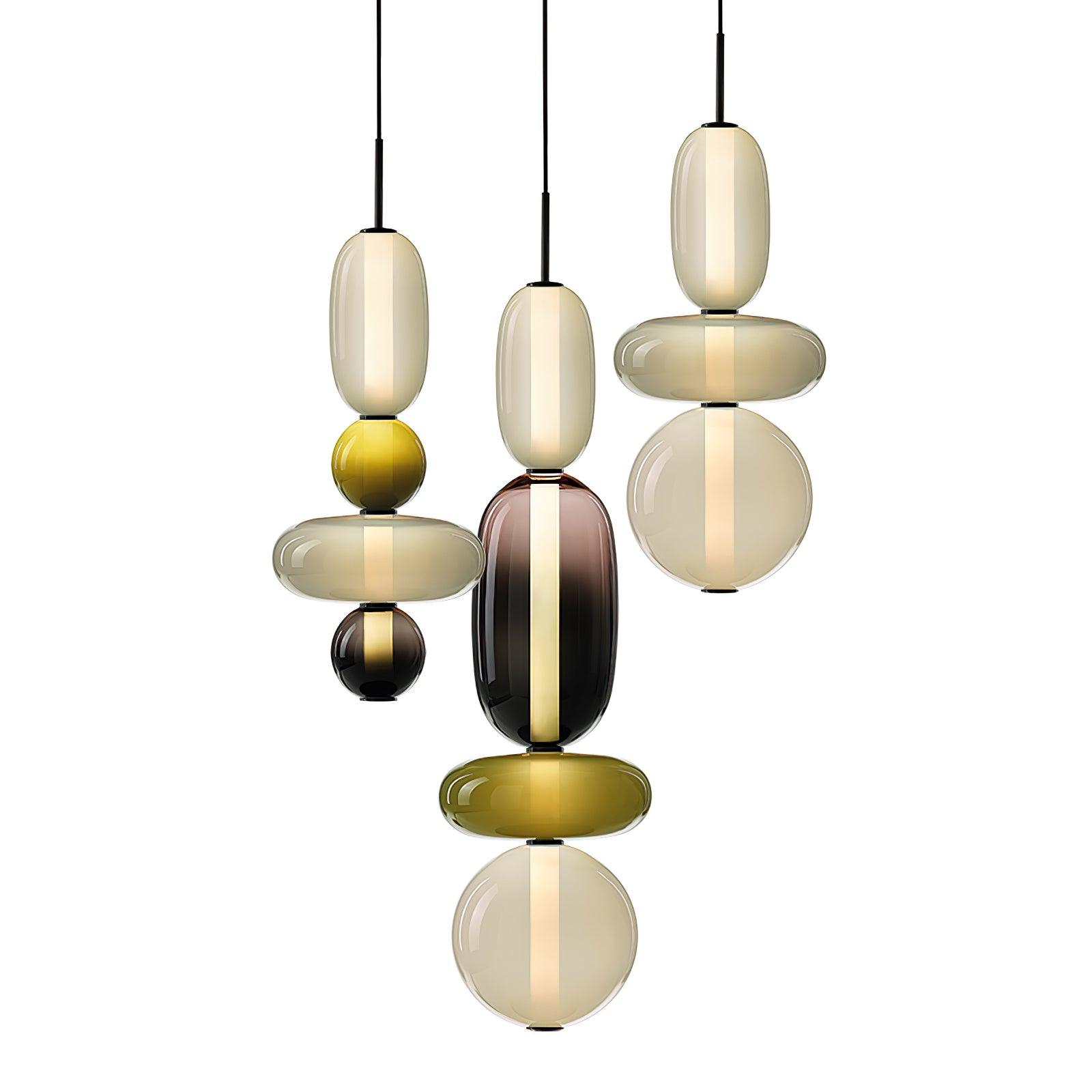 Candied Glass Pendant Light - Lumpaz