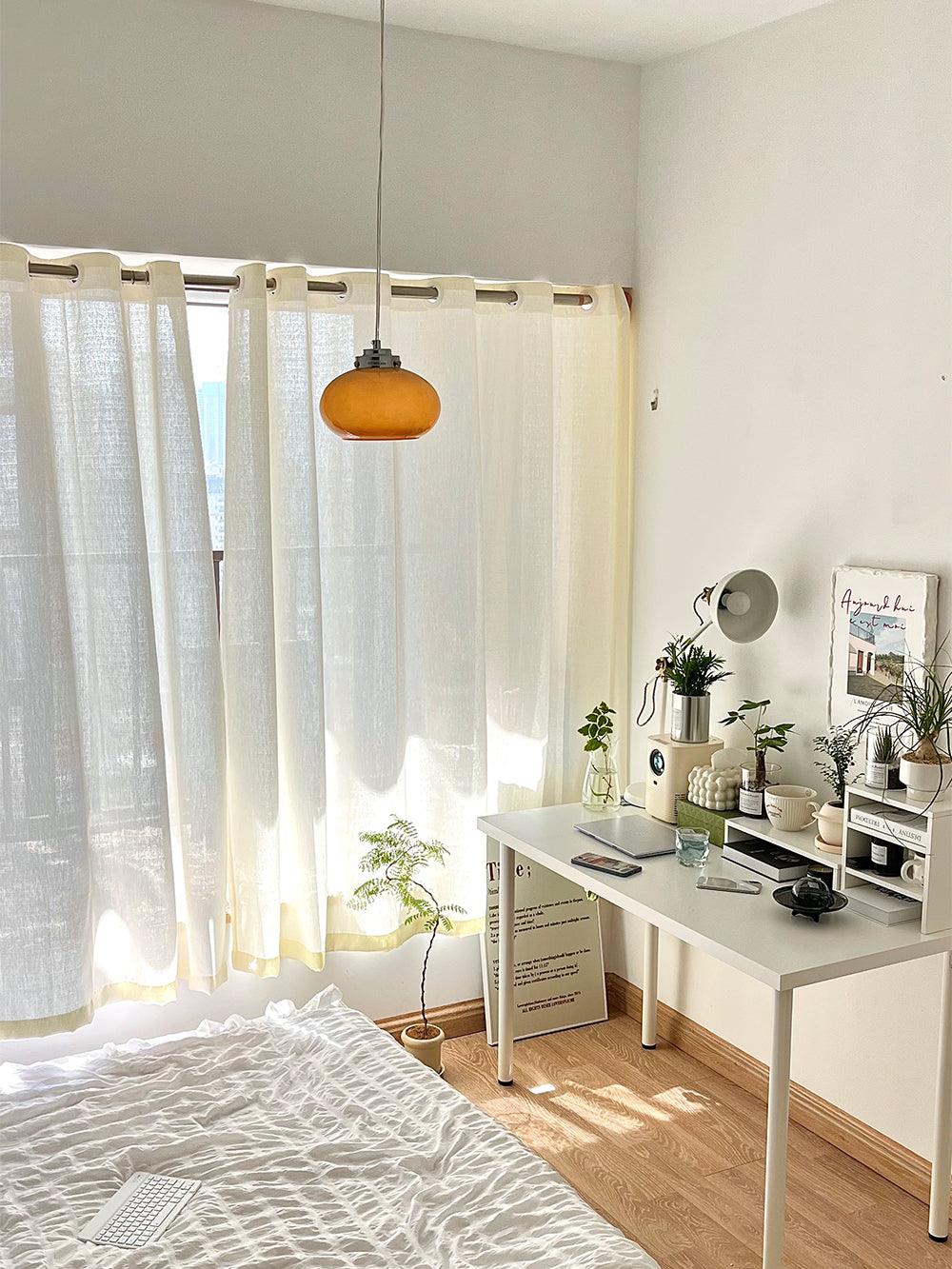 Oval Persimmon Pendant Light - Lumpaz
