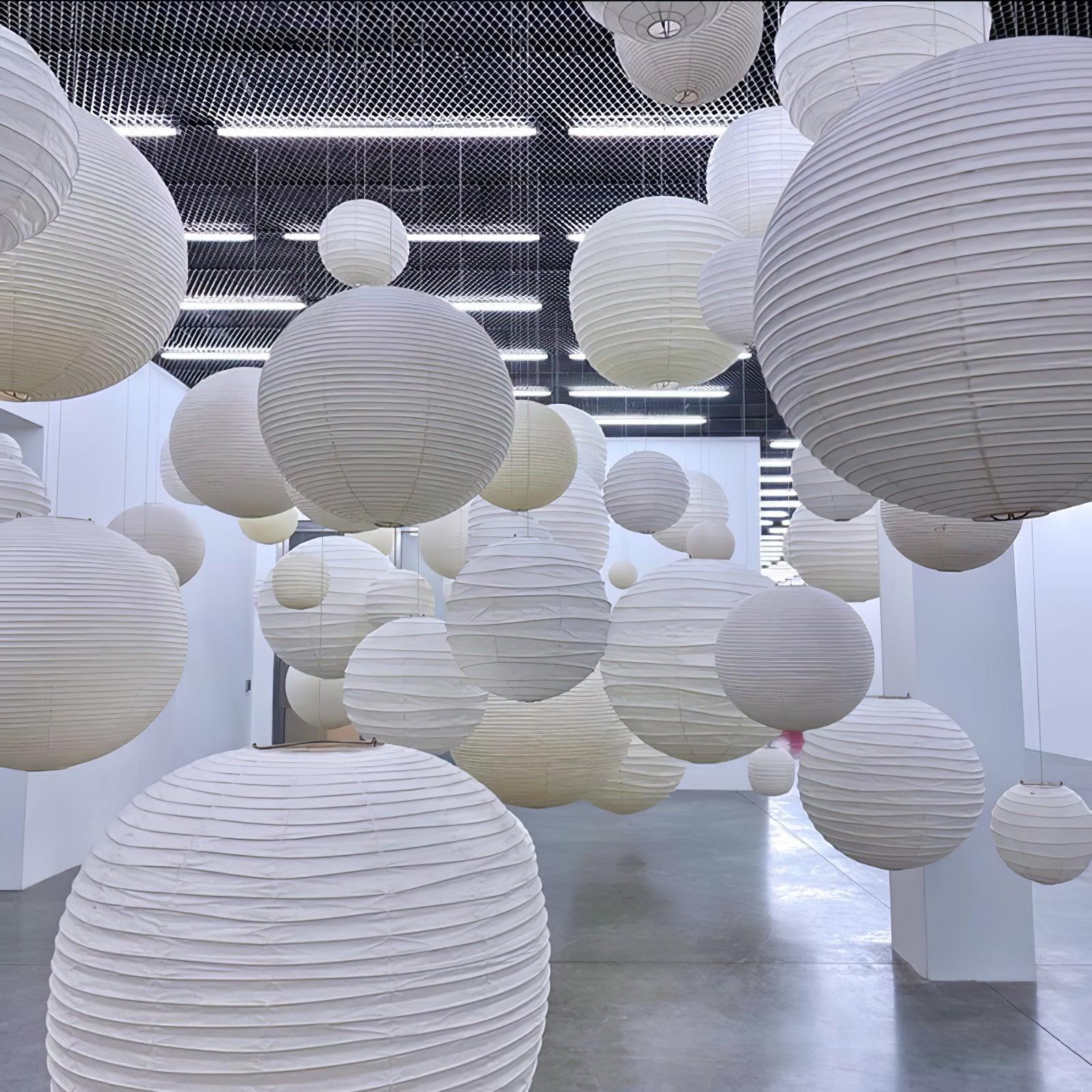 Washi Paper Pendant Lamp - Lumpaz