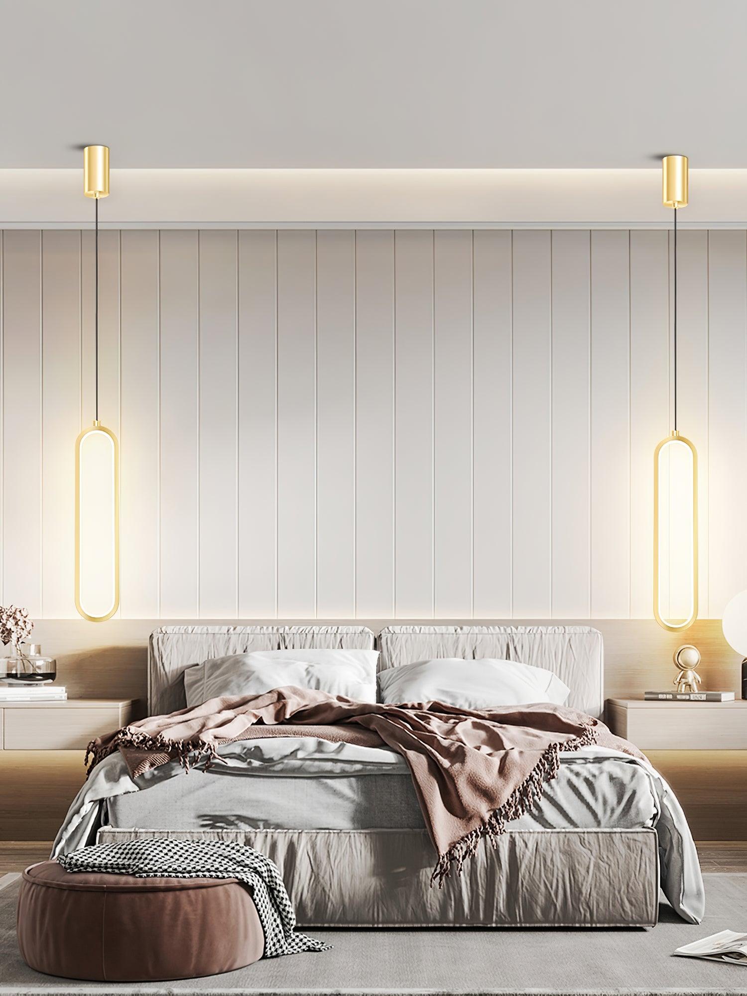 Long Oval LED Pendant Lamp - Lumpaz