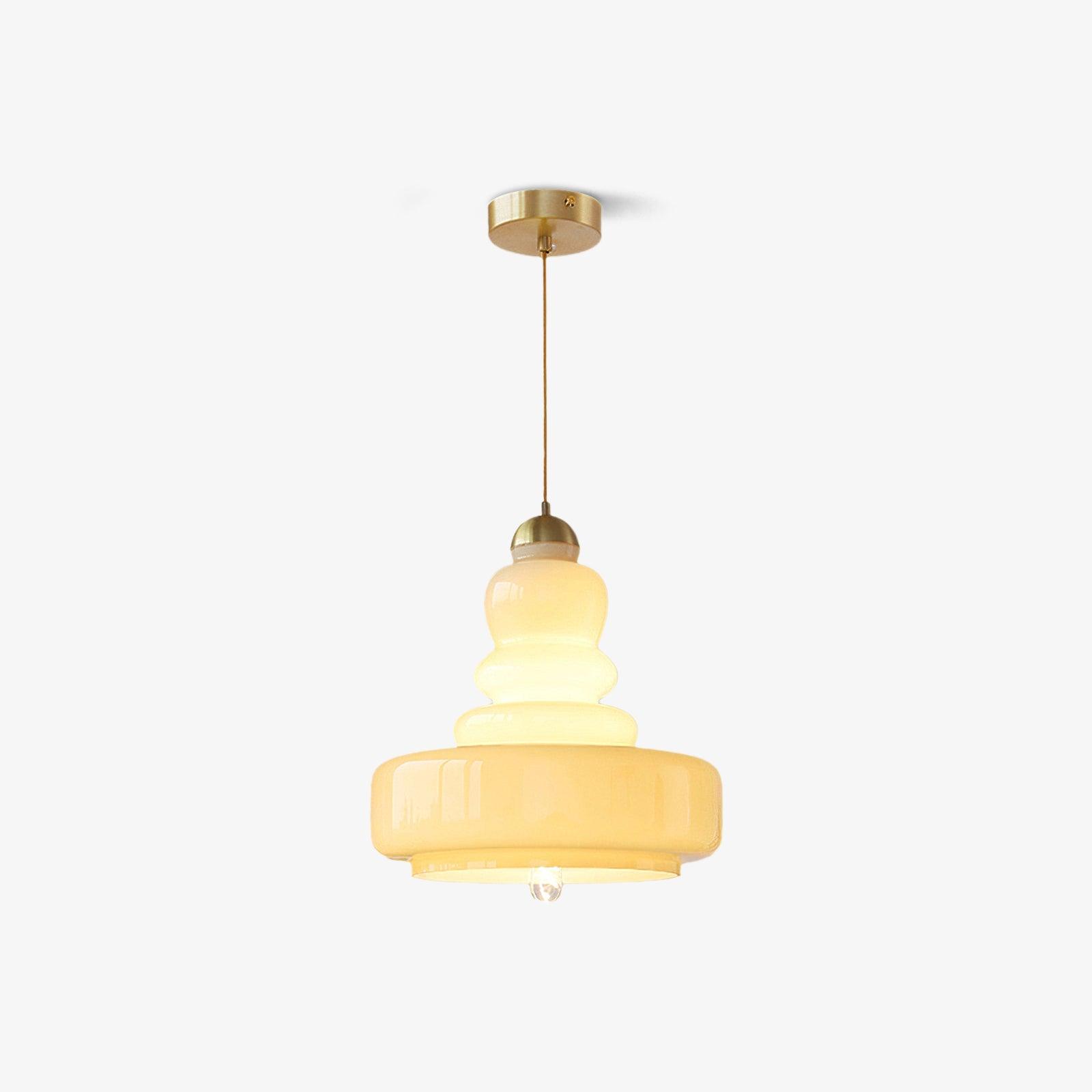 Schoolhouse Glass Pendant Light - Lumpaz