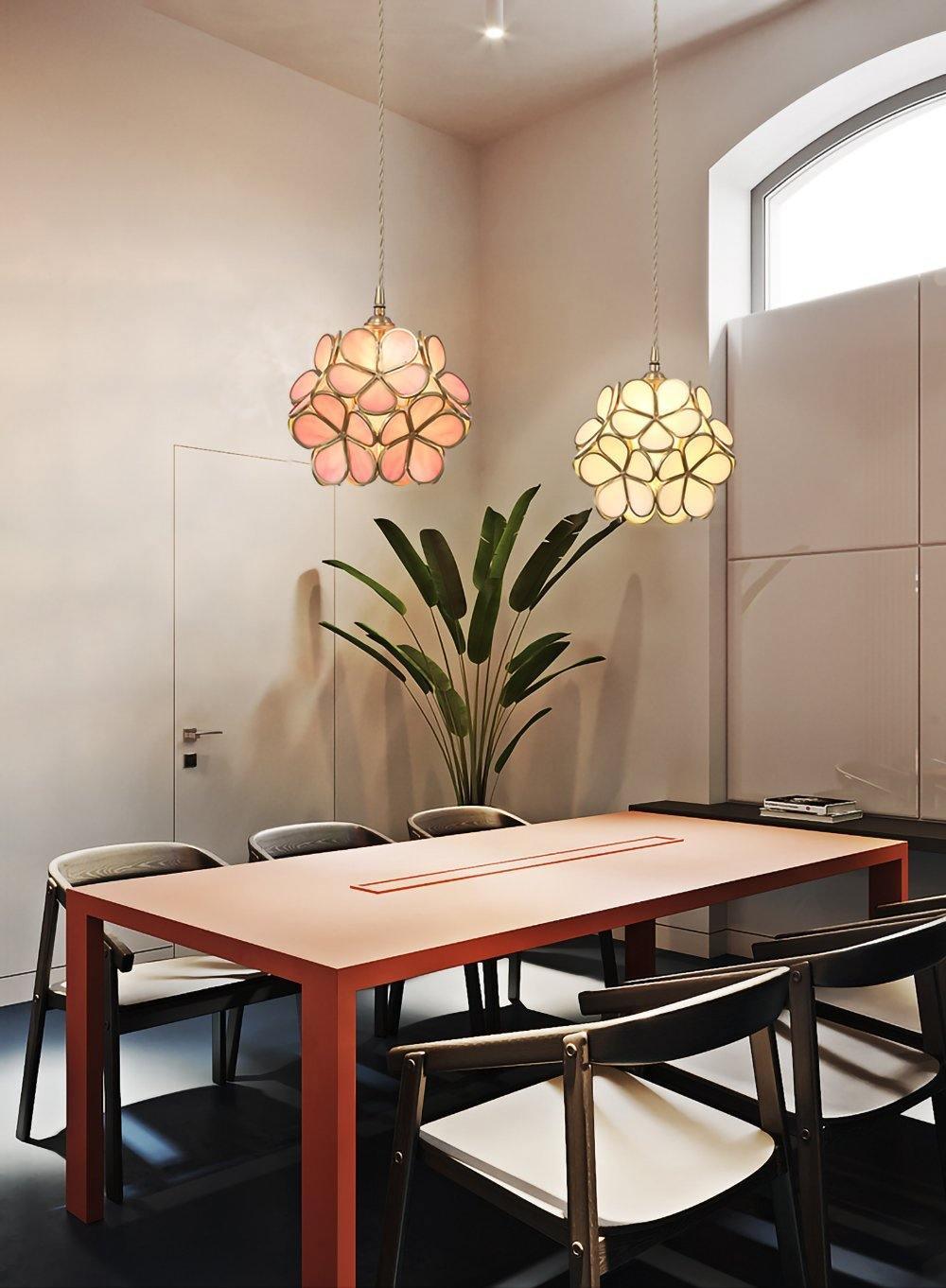 Glass Petal Pendant Light - Lumpaz