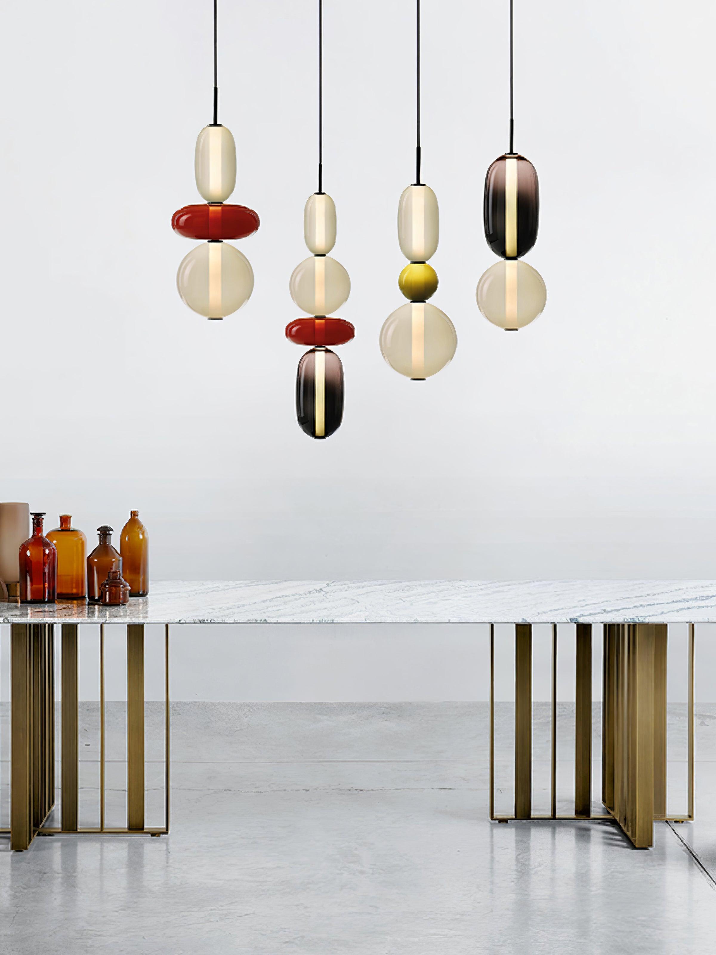 Candied Glass Pendant Light - Lumpaz