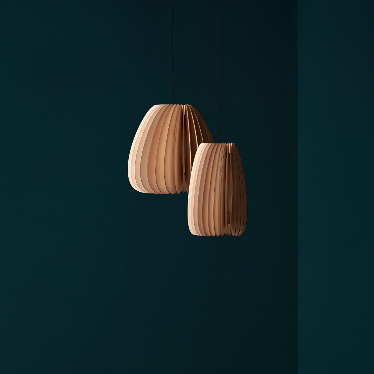 Wooden Orb Pendant Lamp - Lumpaz