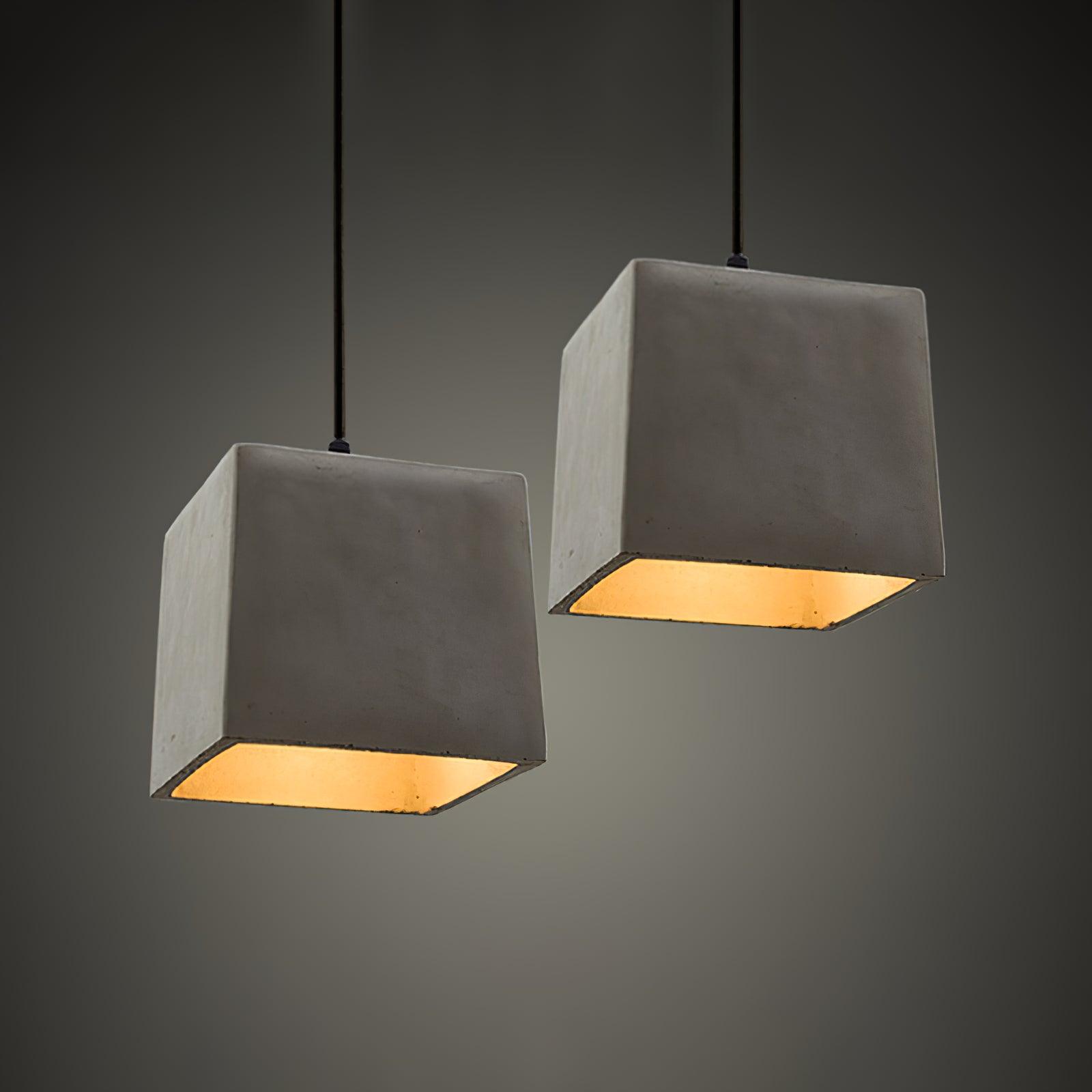 Georgia Cement Pendant Light - Lumpaz