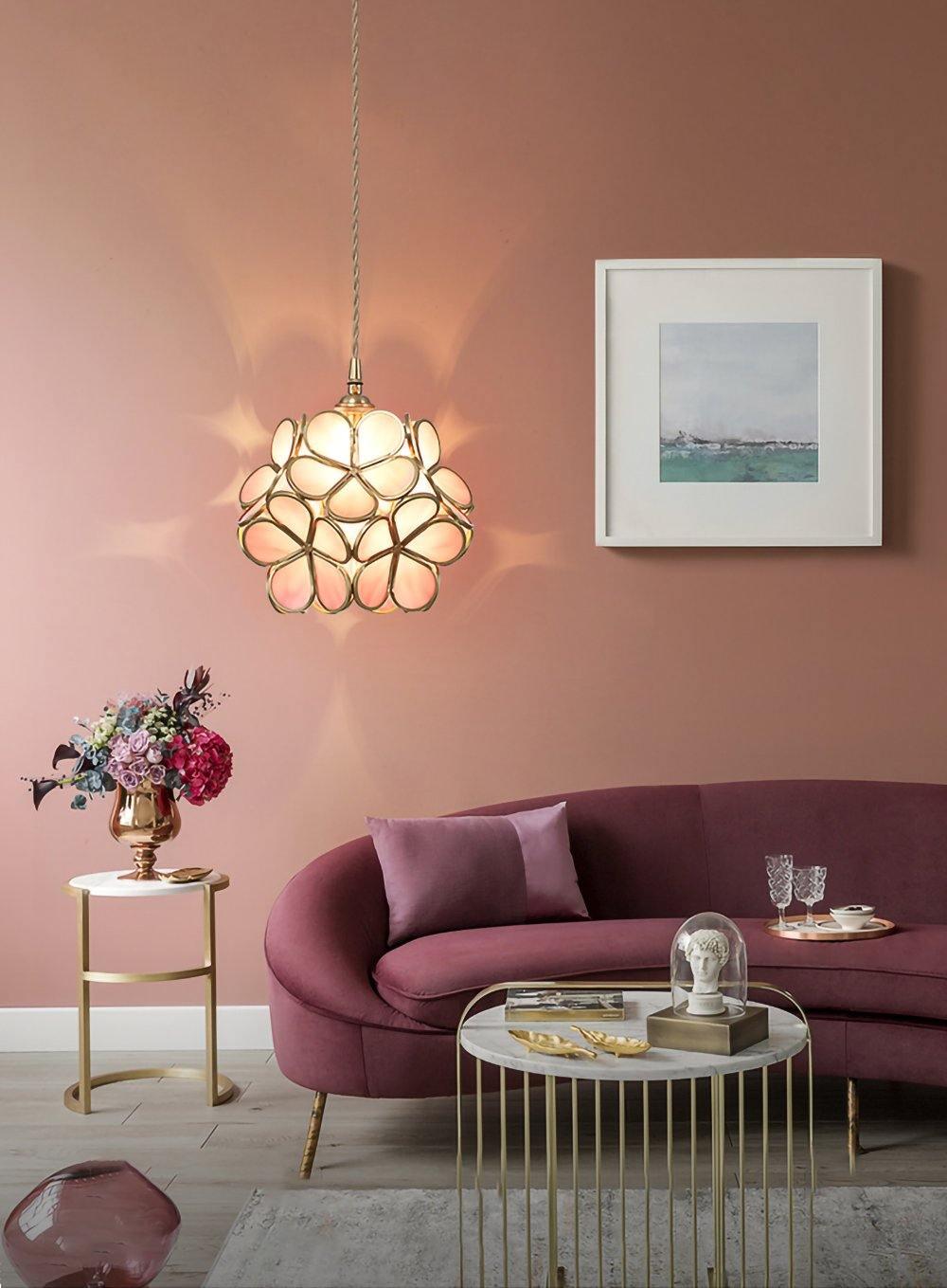 Glass Petal Pendant Light - Lumpaz