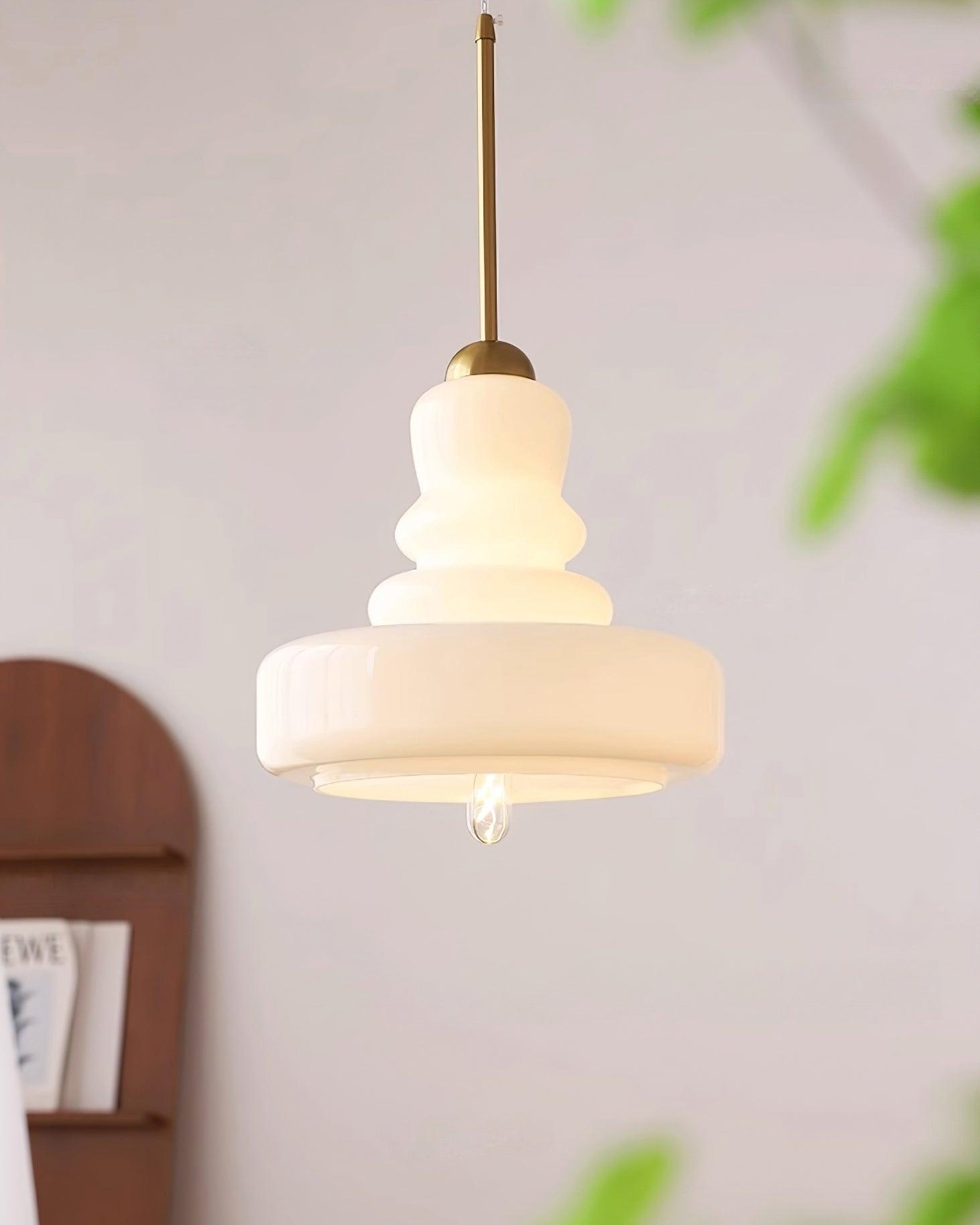 Schoolhouse Glass Pendant Light - Lumpaz