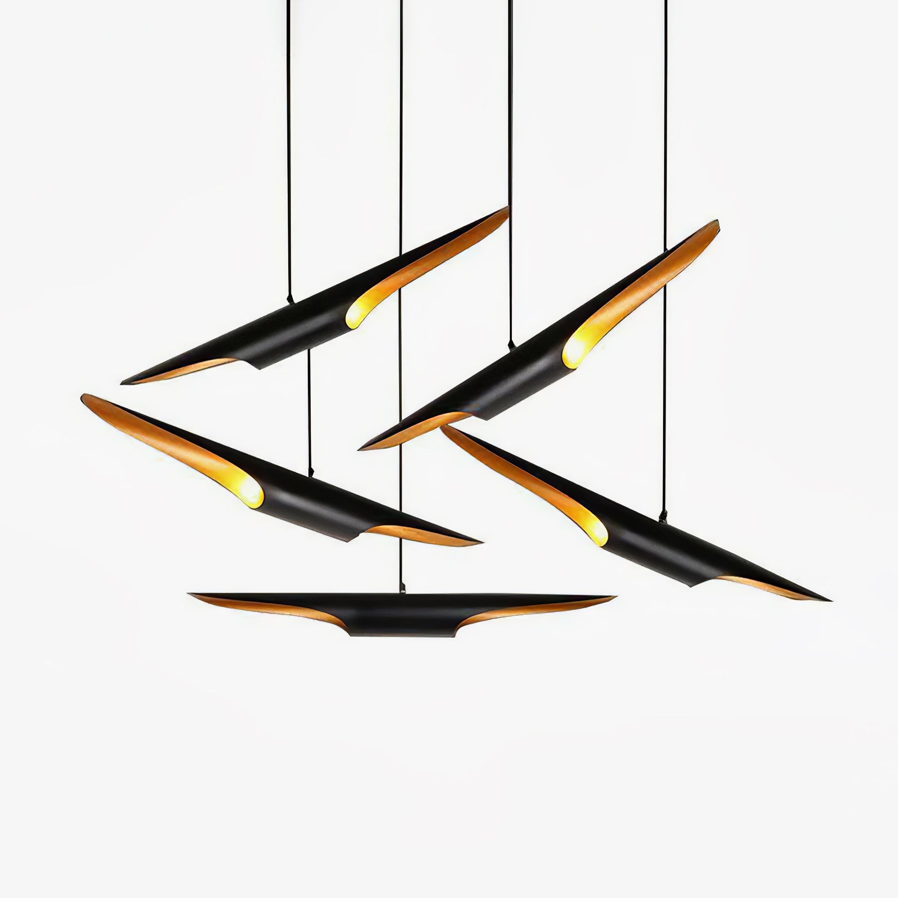 Coltrane Pipe Pendant Lights - Lumpaz