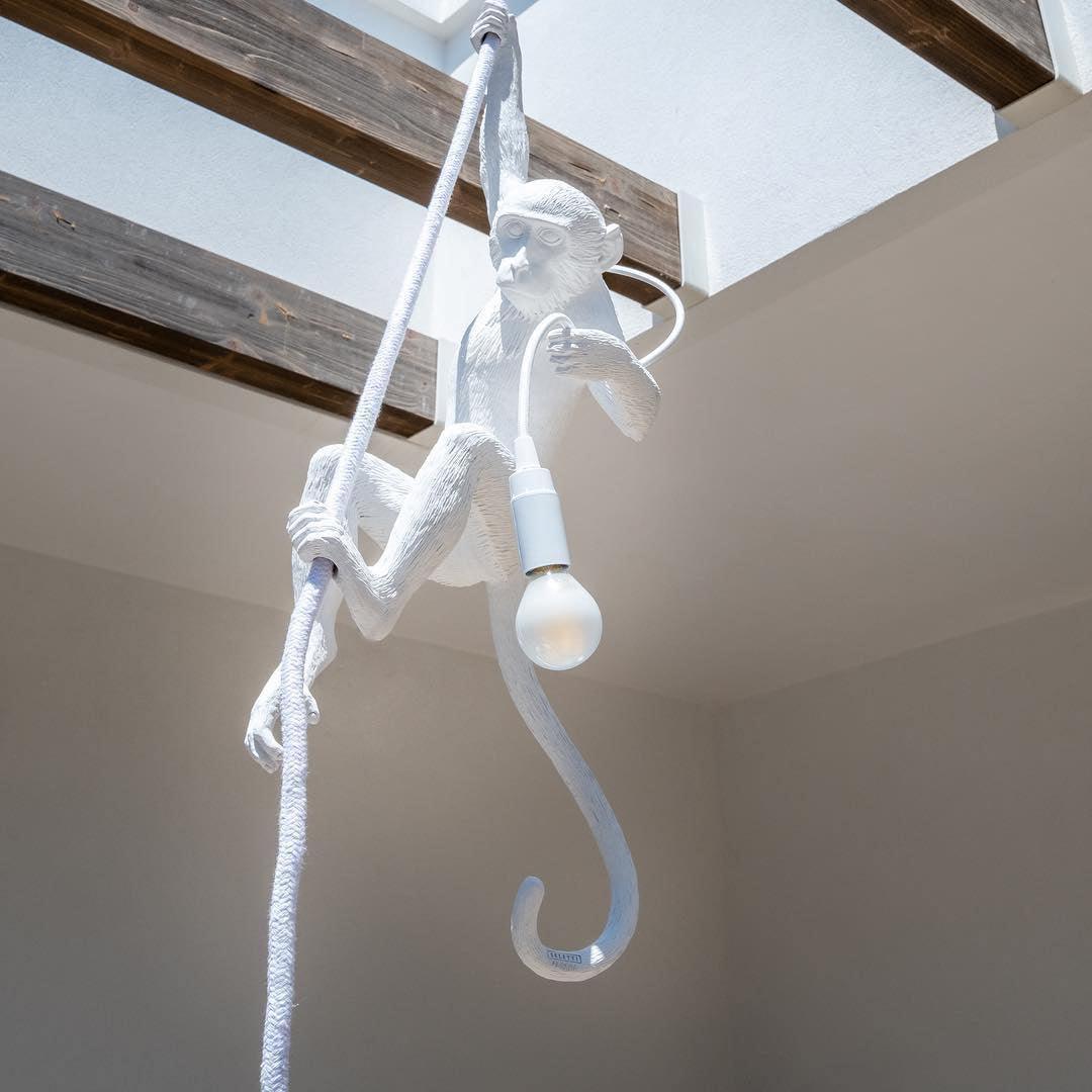 Monkey Pendant Lamp - Lumpaz