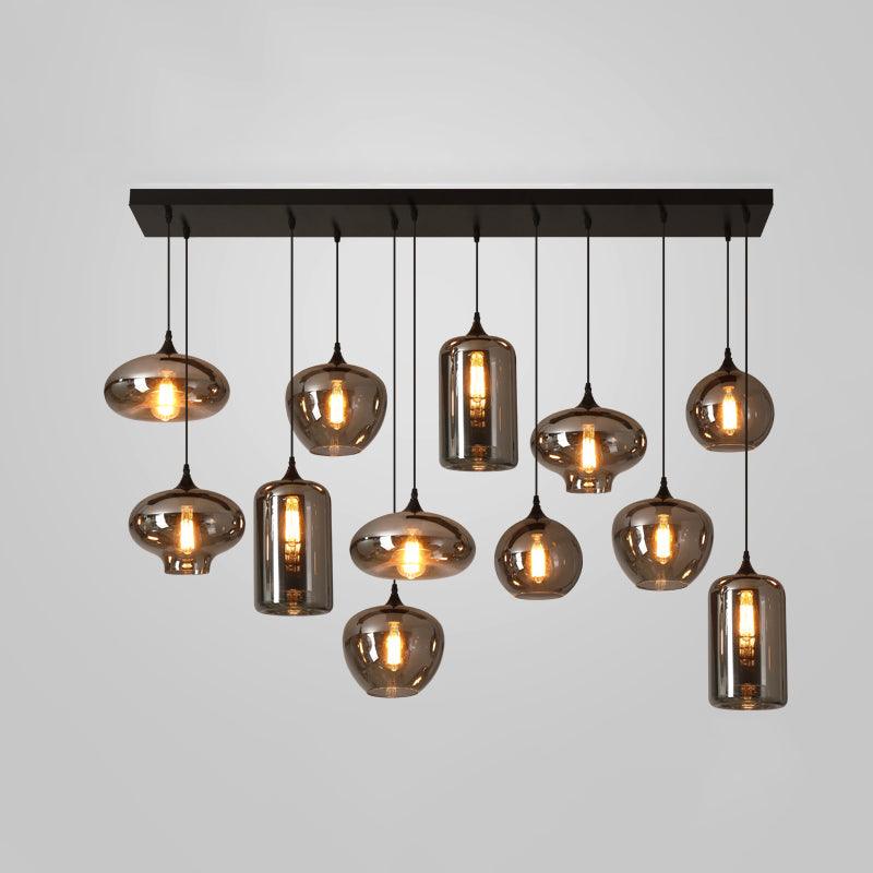 Bottle Glass Pendant Light - Lumpaz