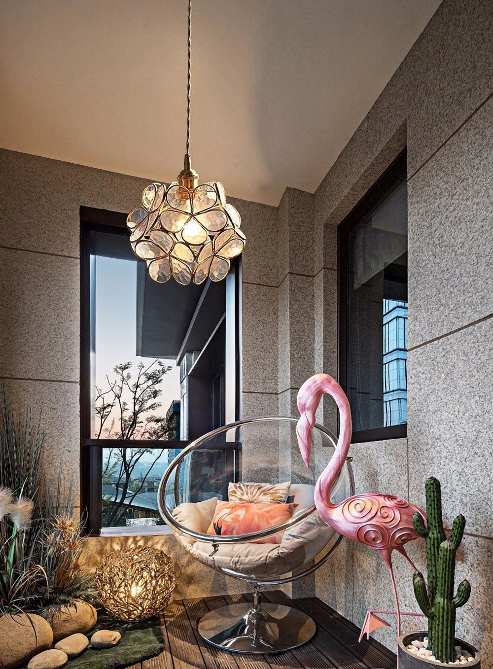 Glass Petal Pendant Light - Lumpaz