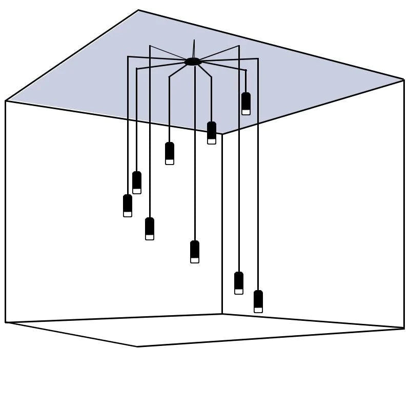 Line Form Pendant light - Lumpaz