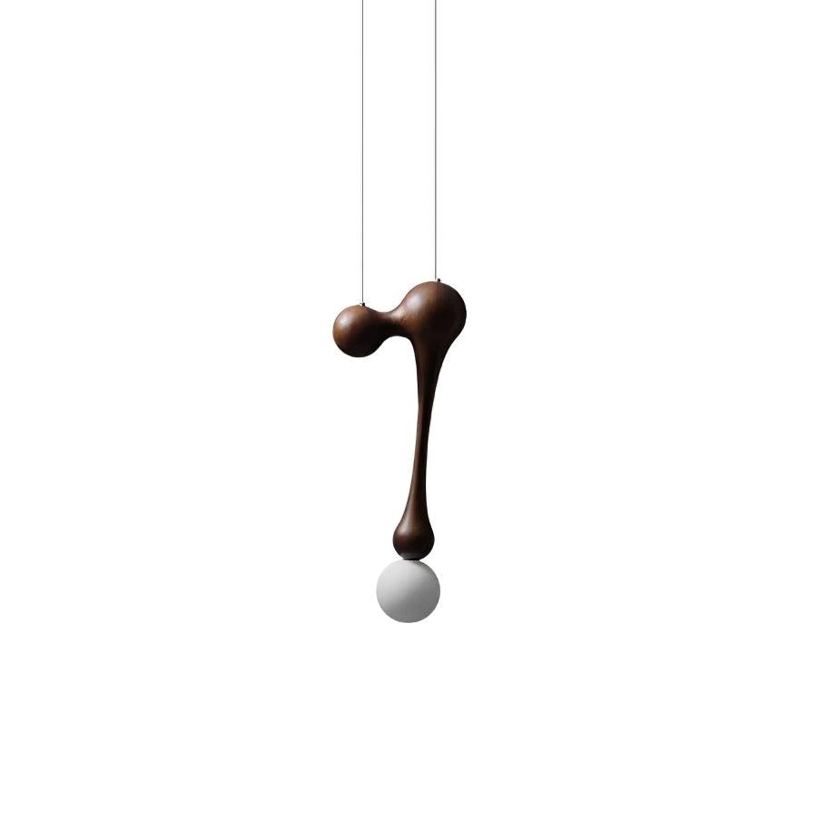 Jenna Wooden Pendant Lamp - Lumpaz