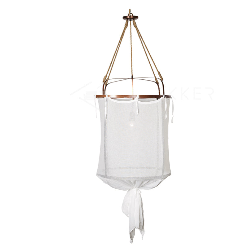 Provence Linen Pendant Light - Lumpaz